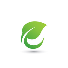Natural Green Leaf Logo