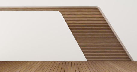 Interior design wall and art of wall style for modern interior 3d rendering images