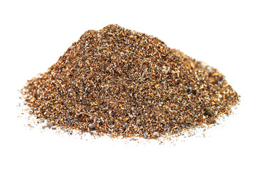 heap of gold powder