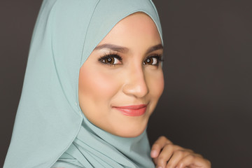fashionable muslimah woman