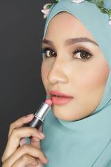 fashionable muslimah woman