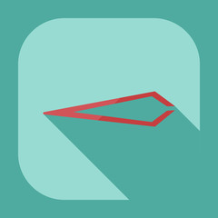 Flat modern design with shadow icons tweezers