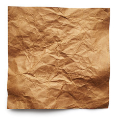 Crumpled paper
