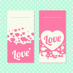 Fototapeta premium valentine's day card 