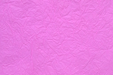 Fototapeta premium pink creased tissue paper background