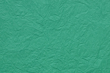 green creased tissue paper background