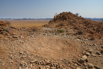 Aussicht vom Zebra-Berg im Namibrand-Gebiet