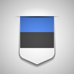 Estonia shield sign