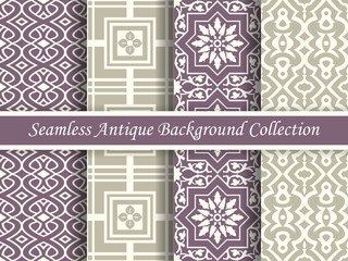 Antique seamless background collection_67