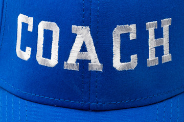 Coach Baseball Cap on White