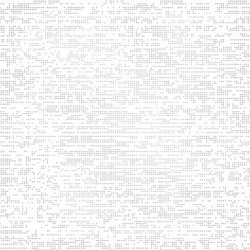 Grunge Gray Seamless Background, Made From Dots.