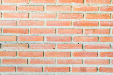 orange bricks wall