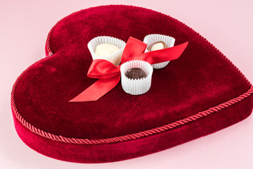  Valentines Day heart shaped candy box.
