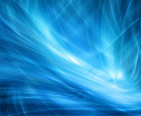 Fototapeta premium Abstract blue background