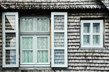 Mont Saint Michel, Normand&iacute;a, Francia, arquitectura tradicional