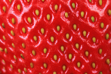 red strawberry background