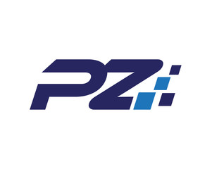 PZ Digital Letter Logo