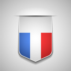 France shield sign