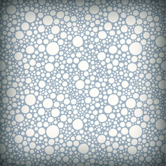 Seamless hand-drawn pattern with bubbles.