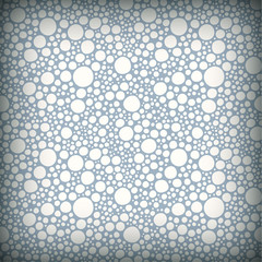 Seamless hand-drawn pattern with bubbles.