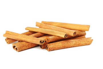 Cinnamon isolated on a white background