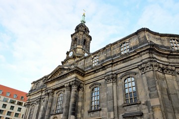 Fototapeta na wymiar Church in Dresden