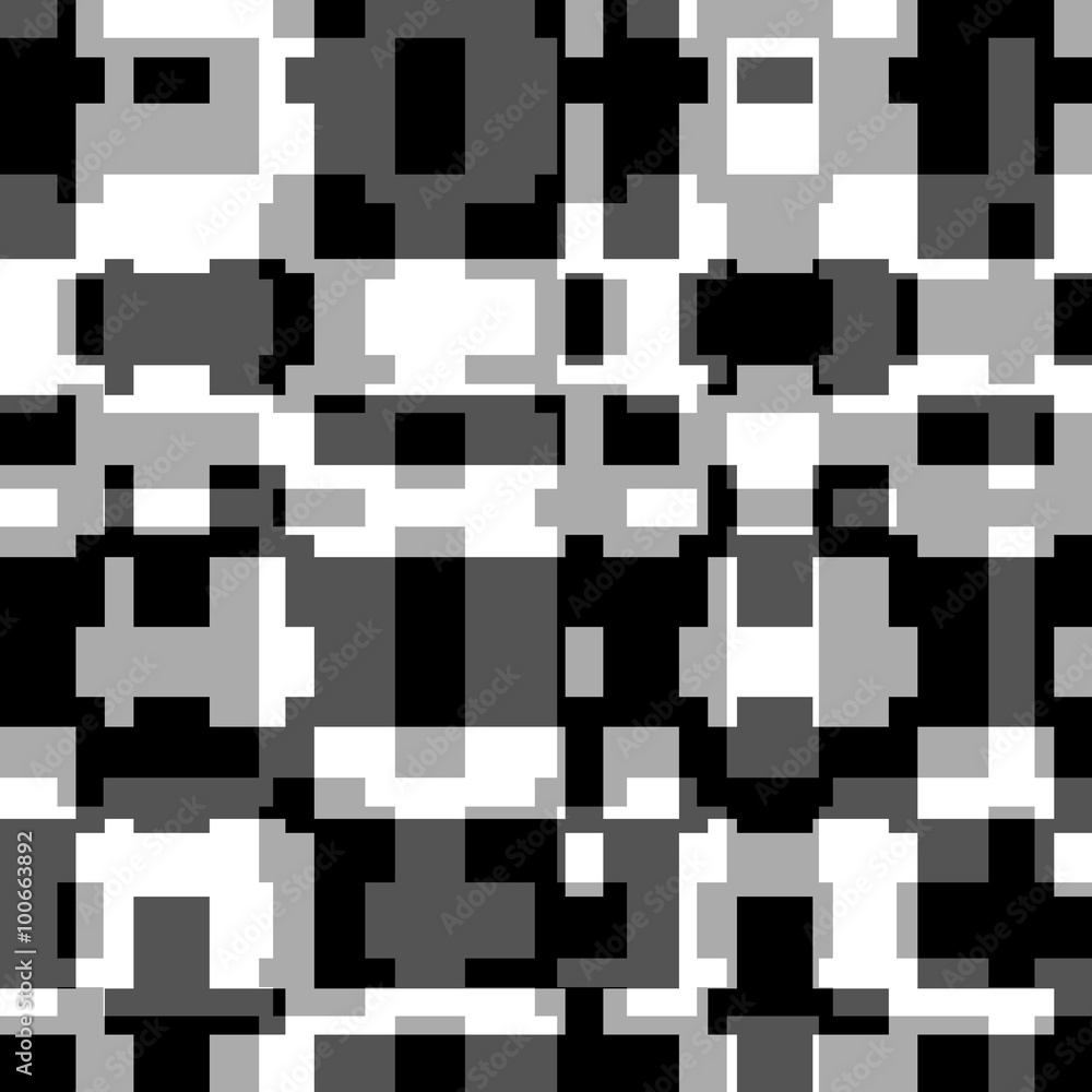 Poster abstract mosaic background, pattern with random rectangle shapes
