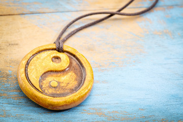 aromatherapy yin and yang pendant