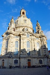 Fototapeta na wymiar Cathedral in Dresden