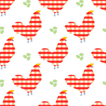 Sweet Chicken Seamless Pattern

