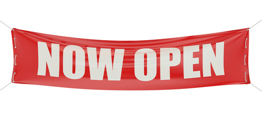 Now Open concept