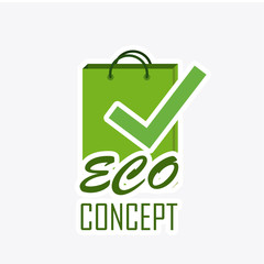 eco concept icons , vector design.
