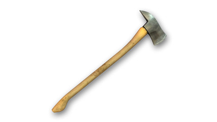 Lumberjack Axe, tool isolated on white background