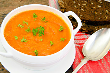 Carrot Cream Soup Diet Food