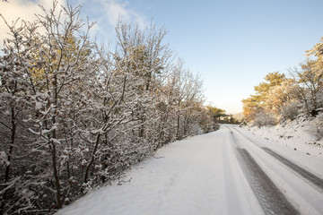 Obraz premium Kar Mevsimi