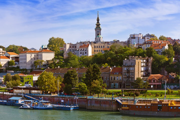 Obraz premium Belgrade Serbia cityscape