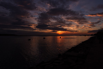 Obraz premium Fantastic sunset