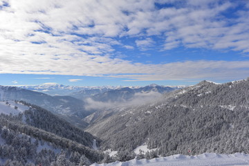 Fototapeta na wymiar Pontisches Gebirge Trabzon Gümüshane