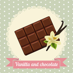 chocolate and vanilla flower