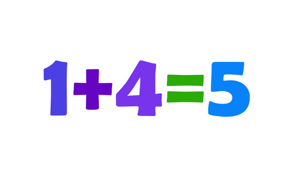 Mathematics 1+4=5
