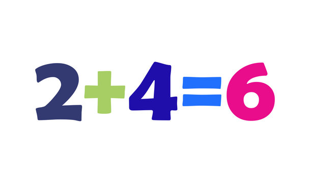 Mathematics 2+4=6