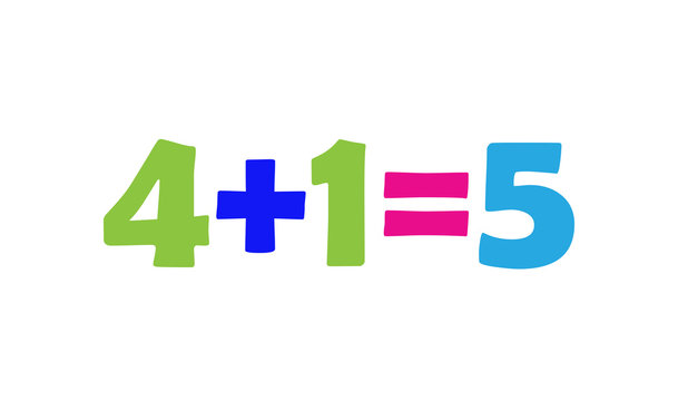 Mathematics 4+1=5