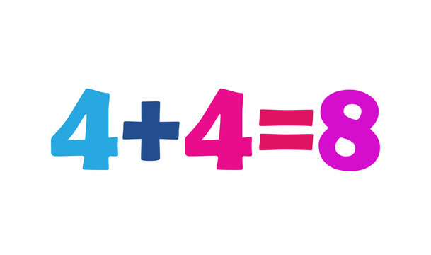 Mathematics 4+4=8