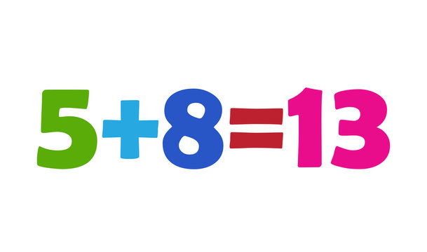 Mathematics 5+8=13