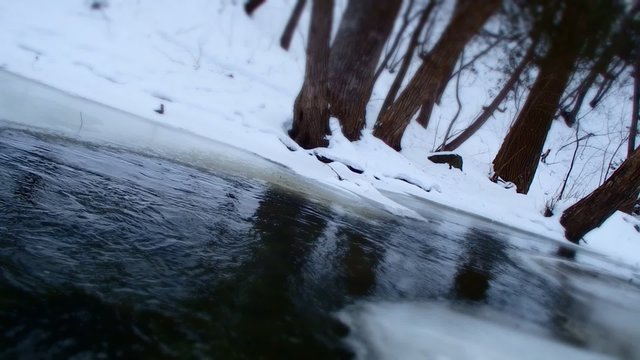 rivi&egrave;re en hiver
