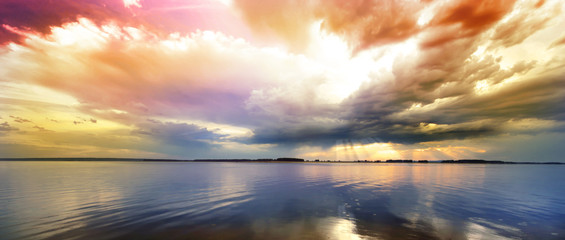 lake before the storm