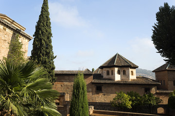 Fototapeta na wymiar Alhambra Palace of the Lions