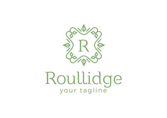 R Logo - Royal Crest Vintage Ornament