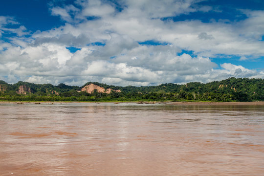 Beni river in National Park Madidi, Bolivia
