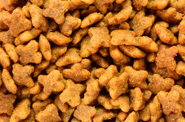 Dried dog food texture